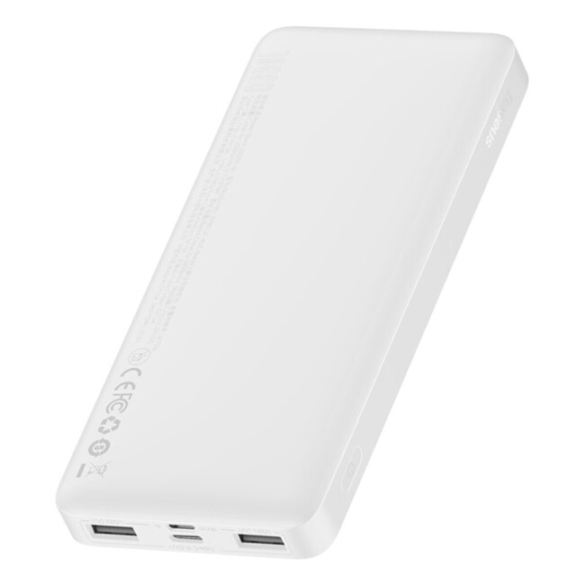 Baseus Bıpow 15W Hızlı Şarj 10000 Mah Led Göstergeli Powerbank - Beyaz