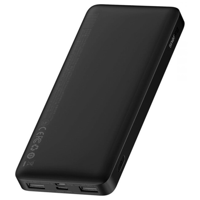 Baseus Bıpow 15W Hızlı Şarj 10000 Mah Led Göstergeli Powerbank - Siyah