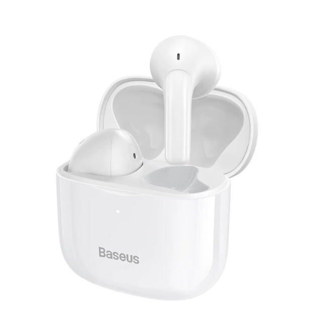 Baseus E3 Bowıe True Wireless Bluetooth Kulaklık-Beyaz