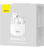 Baseus E3 Bowıe True Wireless Bluetooth Kulaklık-Beyaz