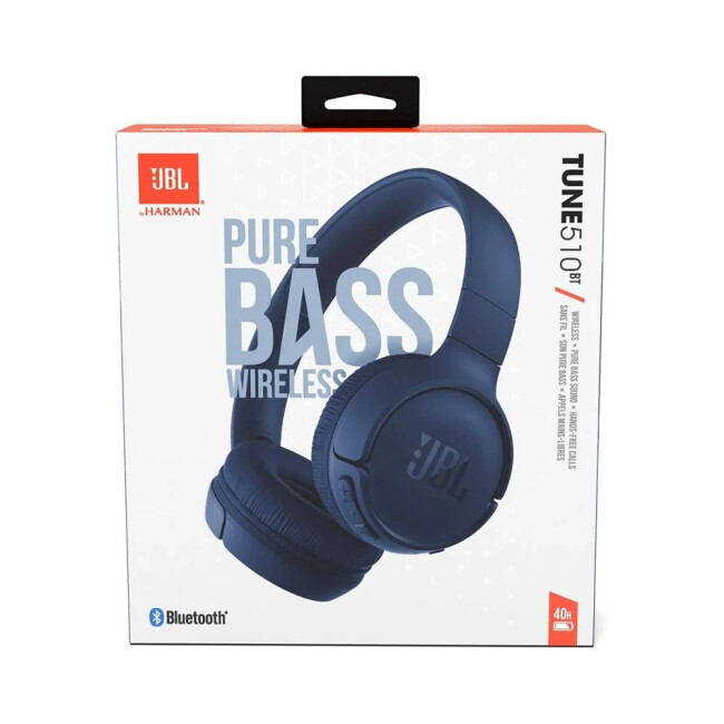 Jbl Tune 510T Pure Bass Wireless Blue (Jbl Türkiye Garantili)