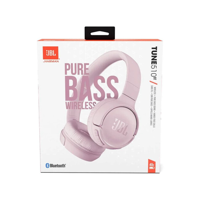 Jbl Tune 510T Pure Bass Wireless Pink (Jbl Türkiye Garantili)